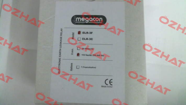 ELR-3F110/400V (604038) Megacon