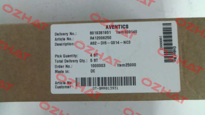R412006250 Aventics