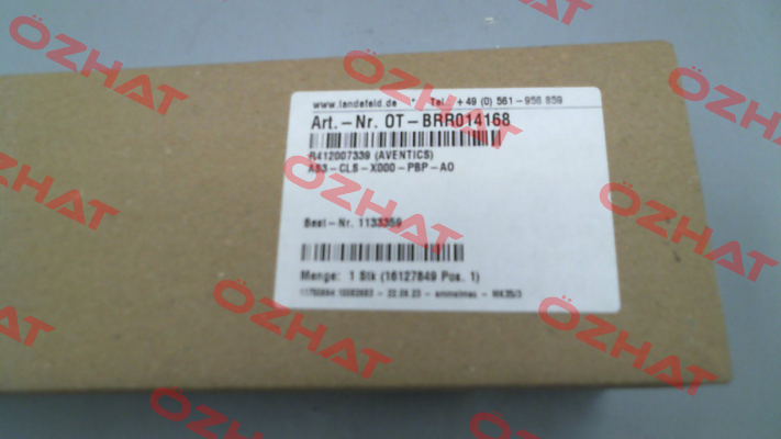 R412007339 / AS3-CLS-X000-PBP-AO Aventics