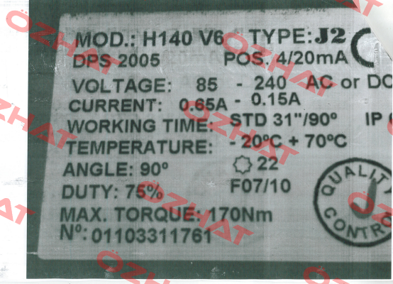 H140 V6 J+J Automation