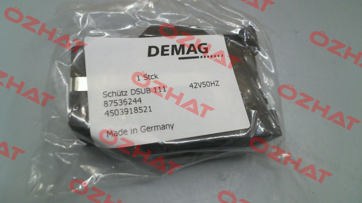 87536244 / DSUB-111 42V50HZ Mannesmann-Demag