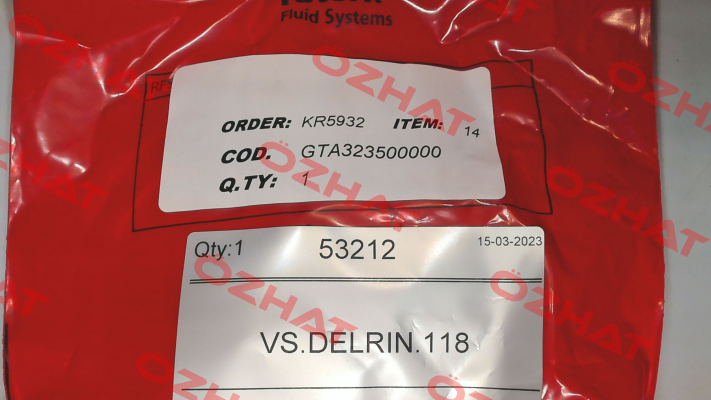 53212 | VS.DELRIN.118 GT Attuatori