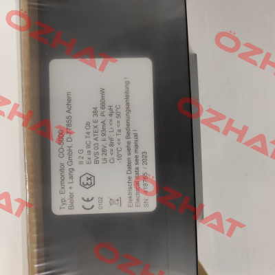 12.600580.4 / Exmonitor CO-1000 Bieler Lang