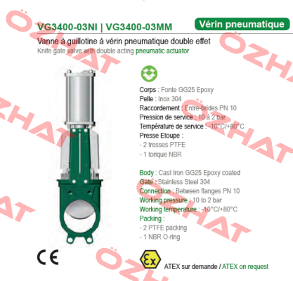 VG3400-03NI0100  Tecofi