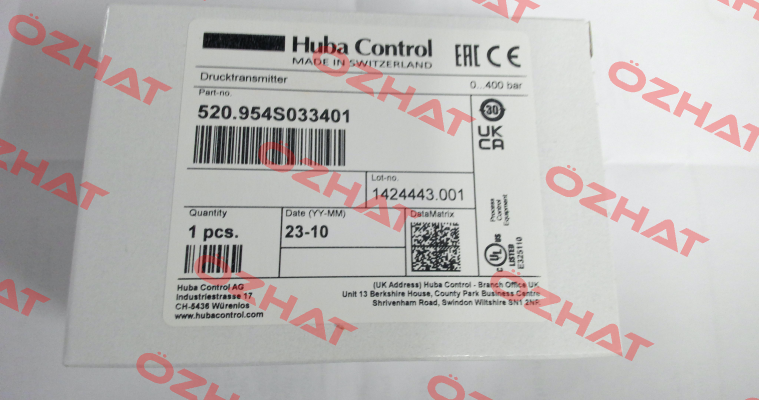 520.954S0334O1 Huba Control