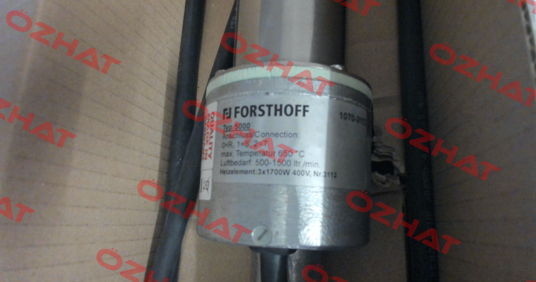 P/N: 1070-3112, Type: 5000 Forsthoff